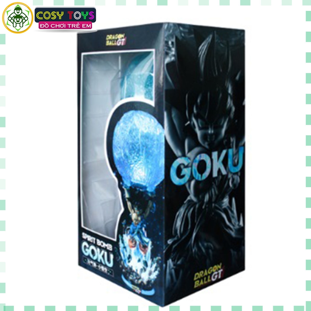 Mô hình - Son Goku Super Saiyan - Có Đèn Led - Dragon Ball - Có Hộp Màu