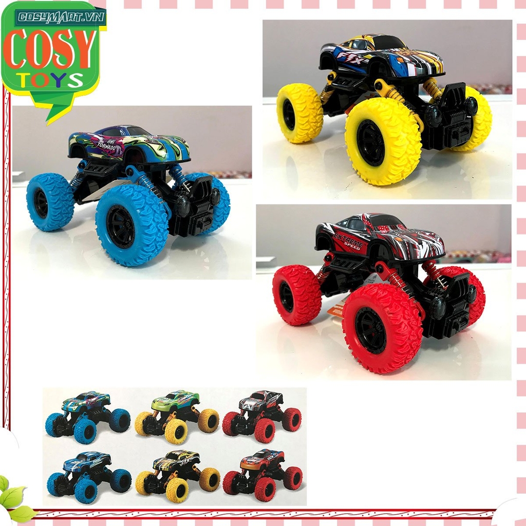 Siêu xe quái vật nhún có đèn