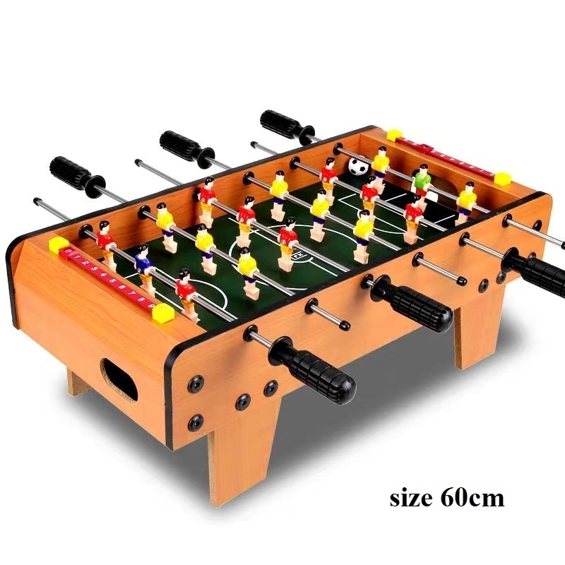 Bàn bóng đá bi lắc socer game cỡ lớn (size 60cm) bằng gỗ cho bé