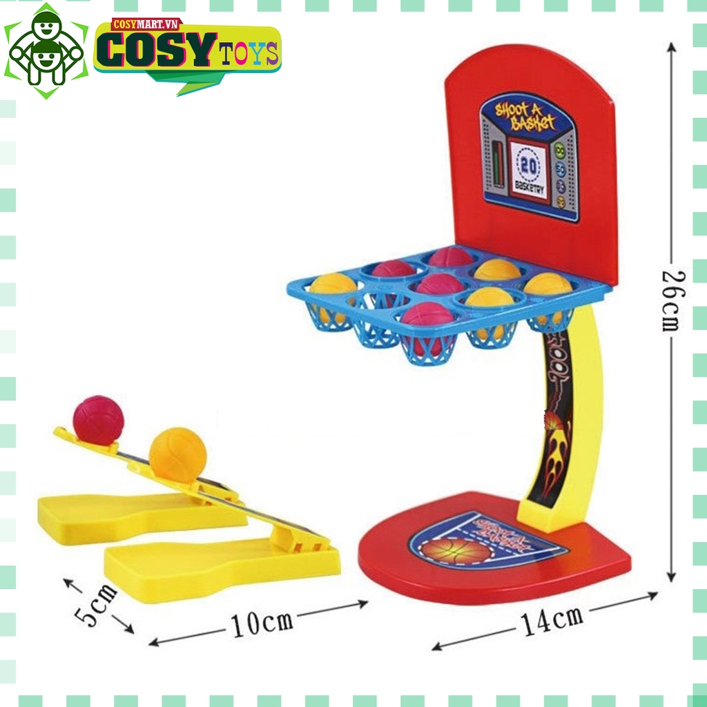 Hộp đồ chơi bóng rổ