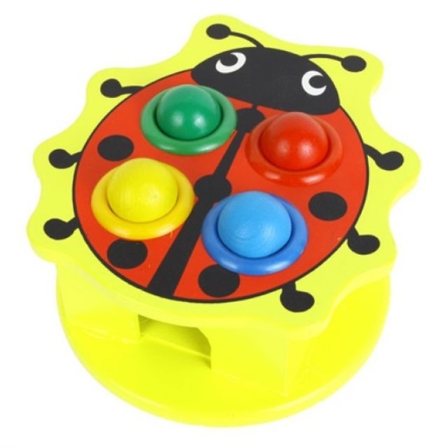 Đồ chơi đập bi gỗ hình thú cho bé