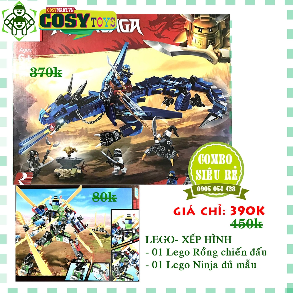 COMBO LEGO-XẾP HÌNH (mẫu 01)