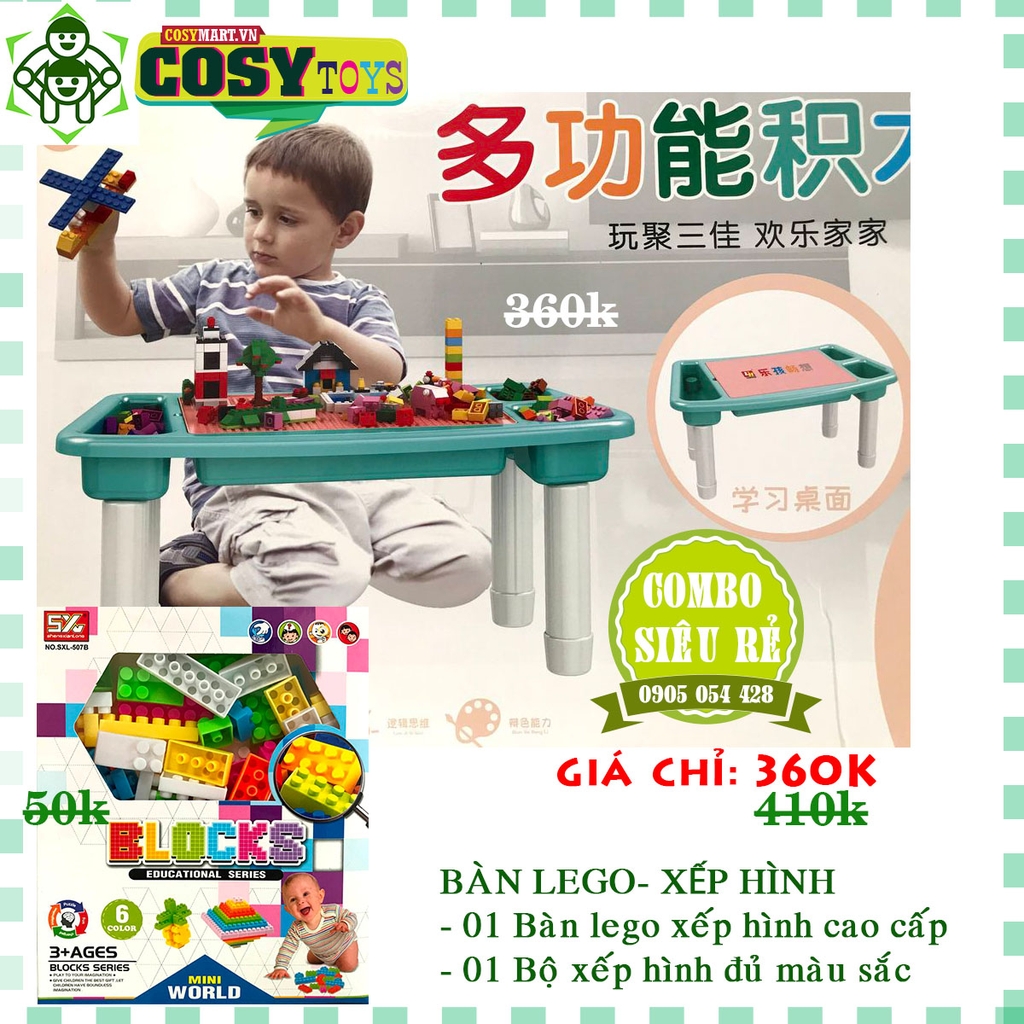 COMBO LEGO-XẾP HÌNH (mẫu 04)