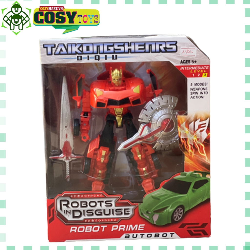 Hộp ROBOT Transformer chiến đấu biến hình