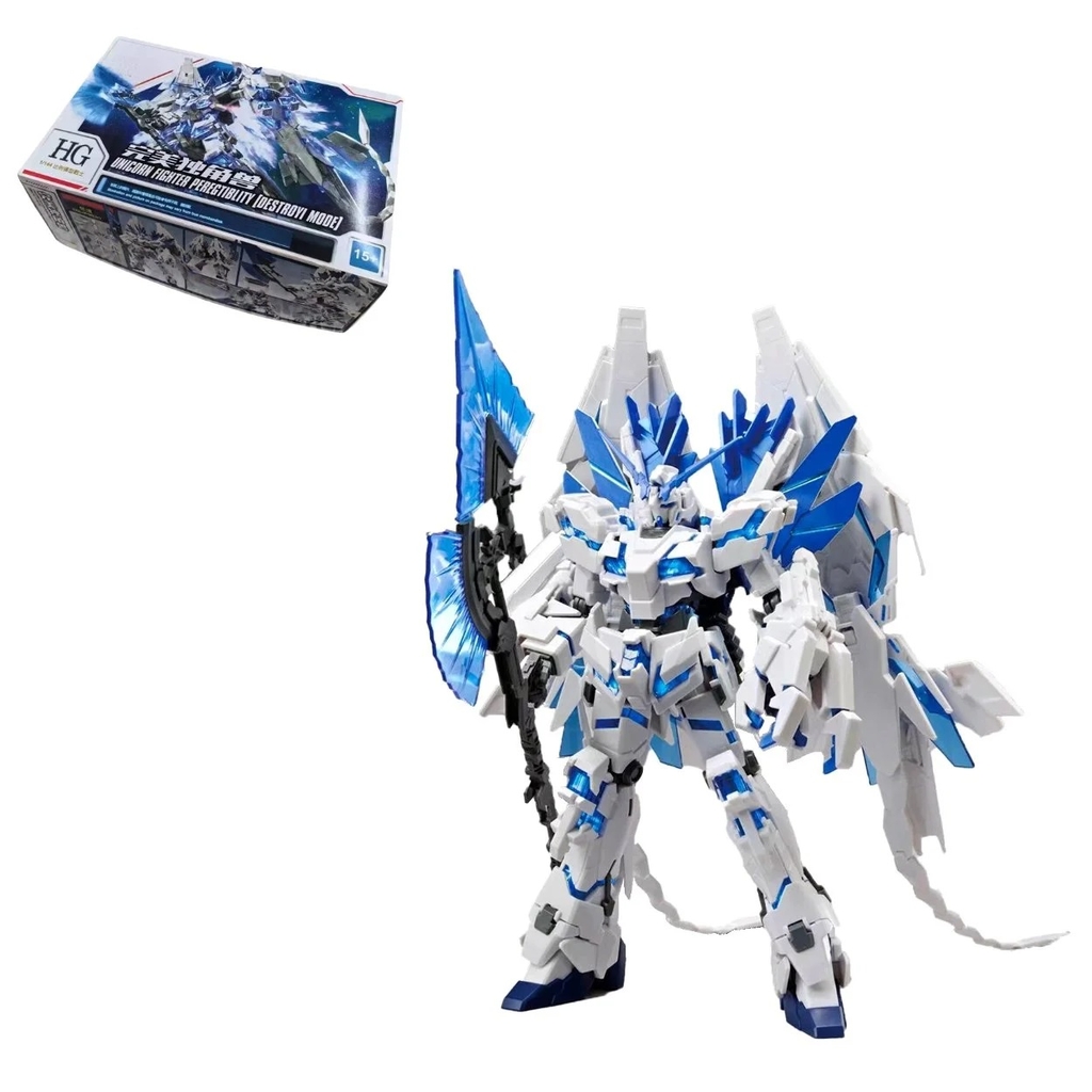 Mô hình XG - Gundam Unicorn + cao 16cm - nặng 150gram - Figure Gundam - box màu