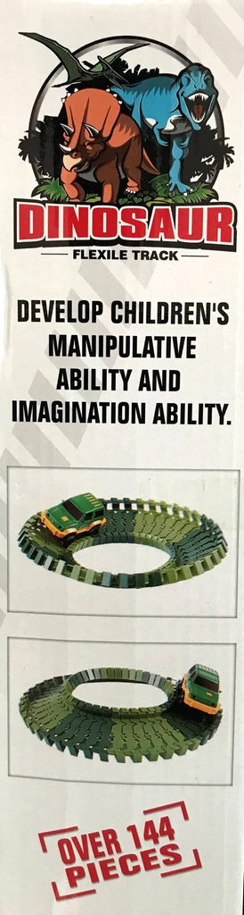 Đồ chơi mô hình lắp ráp đường ray khủng long
