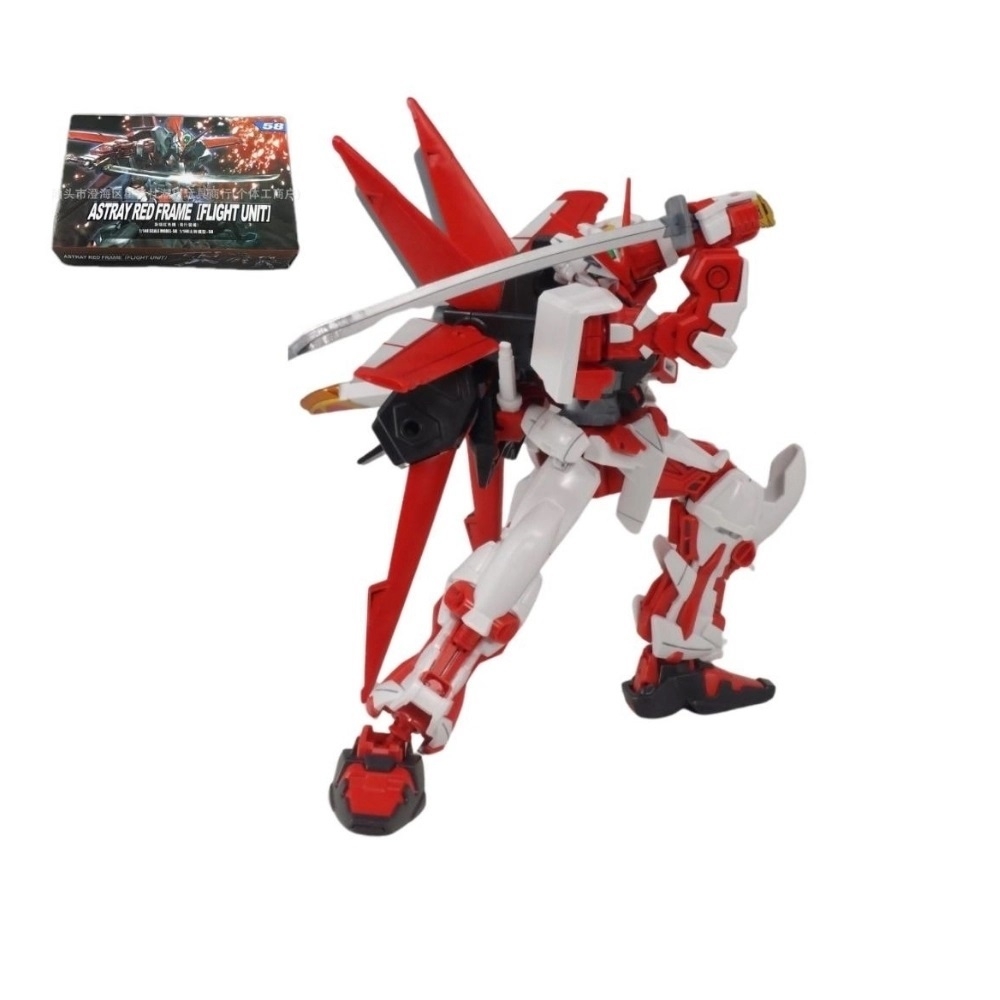 Mô hình Robot - Gundam HG 1/144 Gundam Astray Red Frame [Flight Unit] Cao 17cm - nặng 150gram
