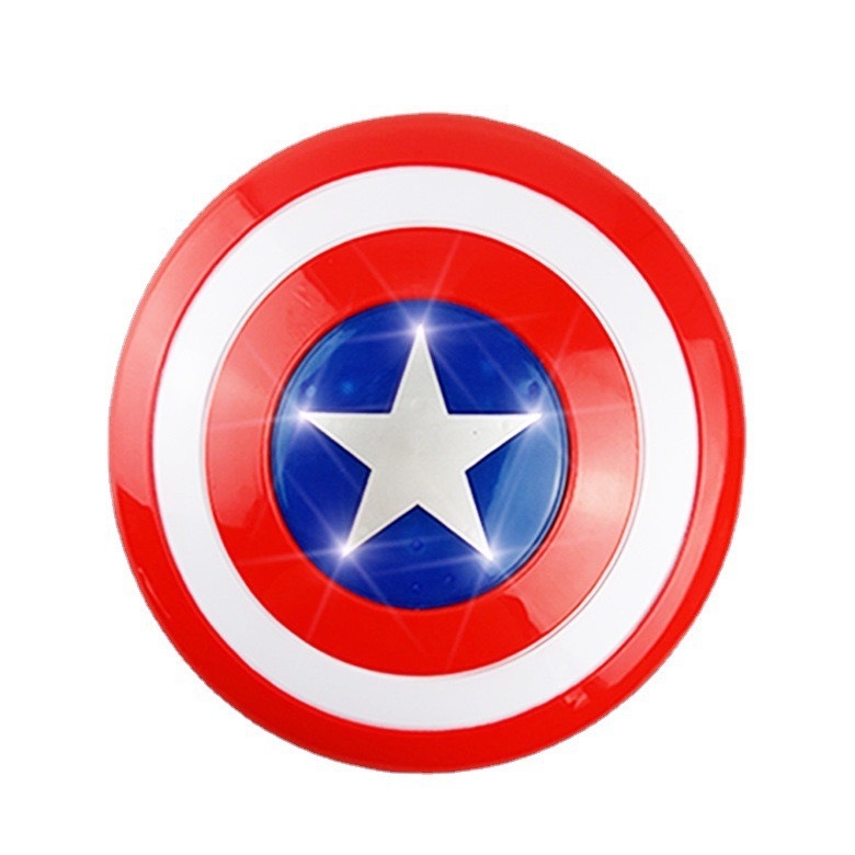 Khiên đội trưởng mỹ cỡ lớn có đèn và nhạc cho bé