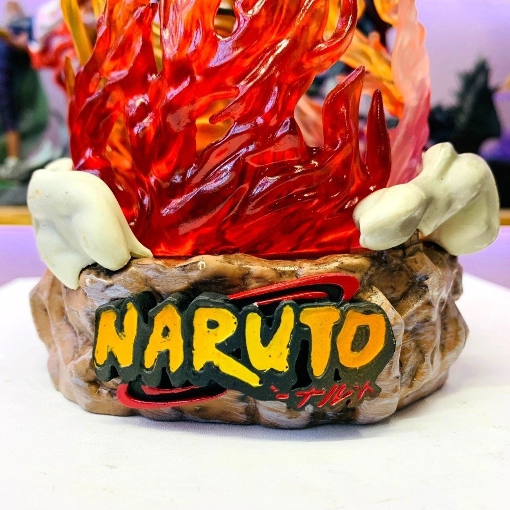 Mô hình Naruto siêu ngầu có led ở base cao 20cm - Figure Naruto - Có hộp