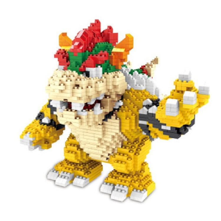 Đồ chơi lắp ghép xếp hình các nhân vật trong game Mario với 2000-2200 chi tiết