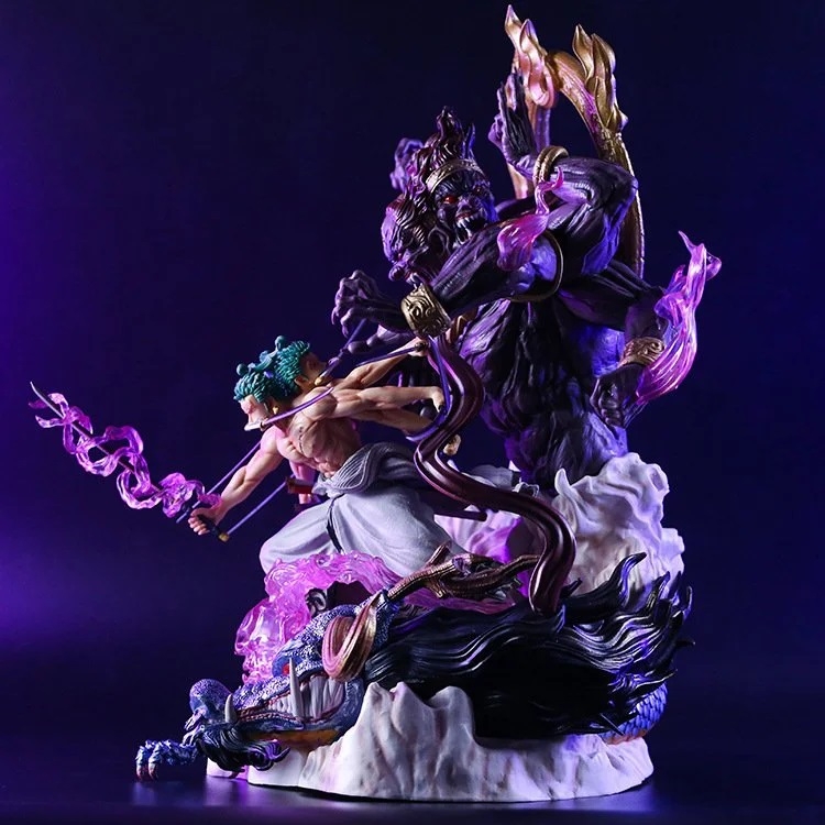 Mô Hình OnePiece Zoro Asura 3 đầu 6 tay siêu ngầu - Cao 38cm - Figure OnePiece
