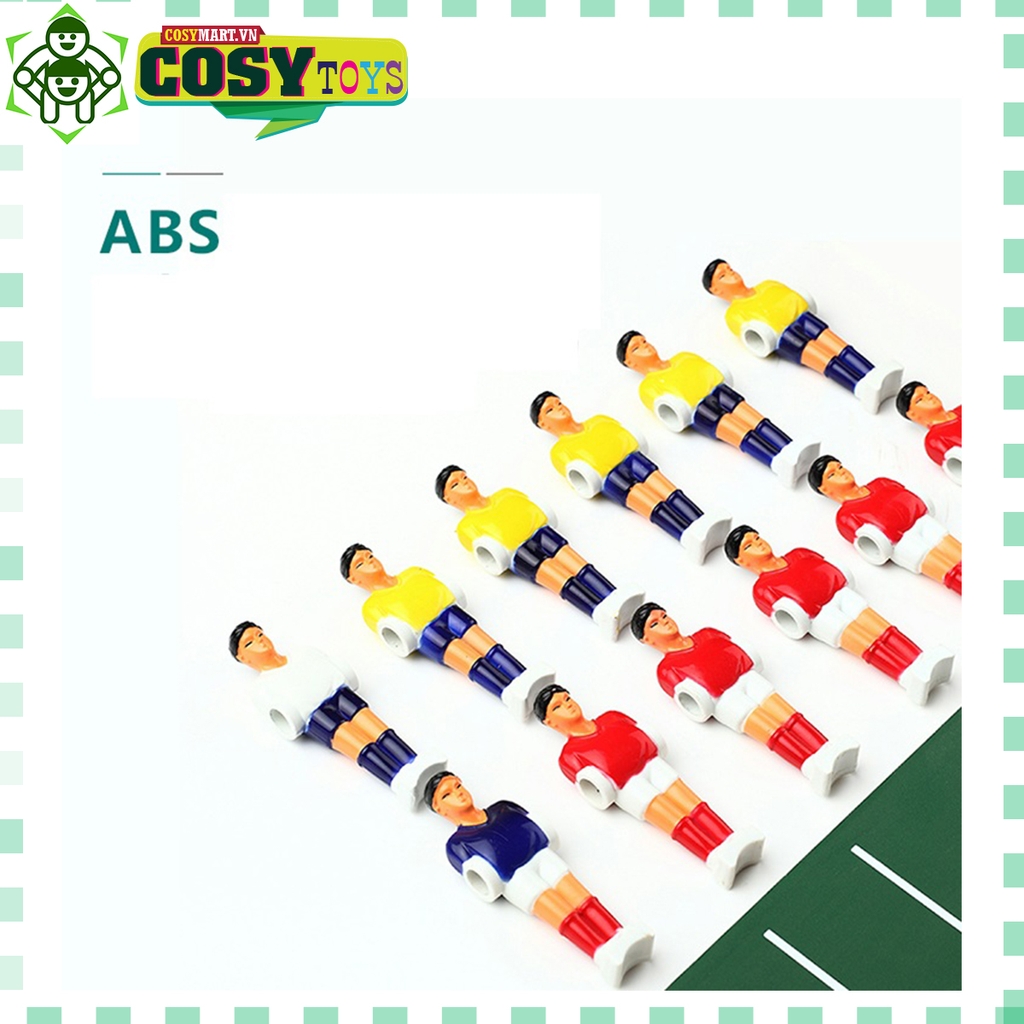 Bàn bóng đá bi lắc socer game cỡ lớn (size 50 và 60cm) bằng gỗ cho bé
