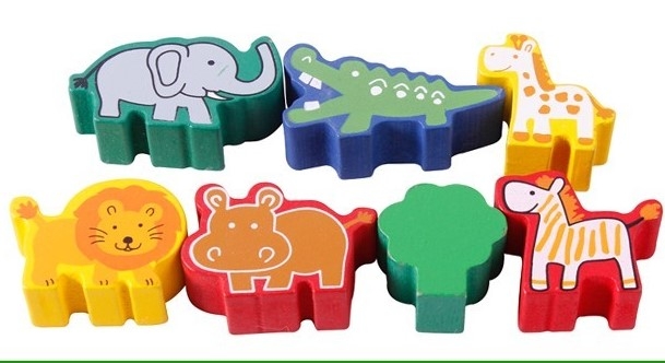 Xe đàn gỗ kèm thả động vật