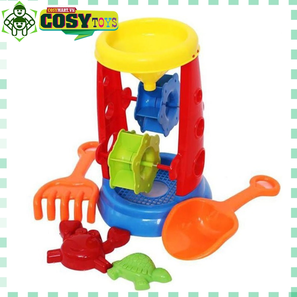 Guồng xúc cát đi biển