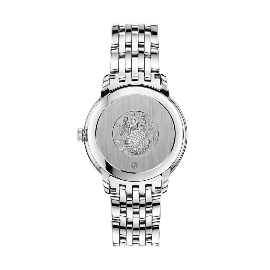 Đồng hồ nam mặt số bạc De Ville Prestige Co-Axial - A424.10.40.20.02.004