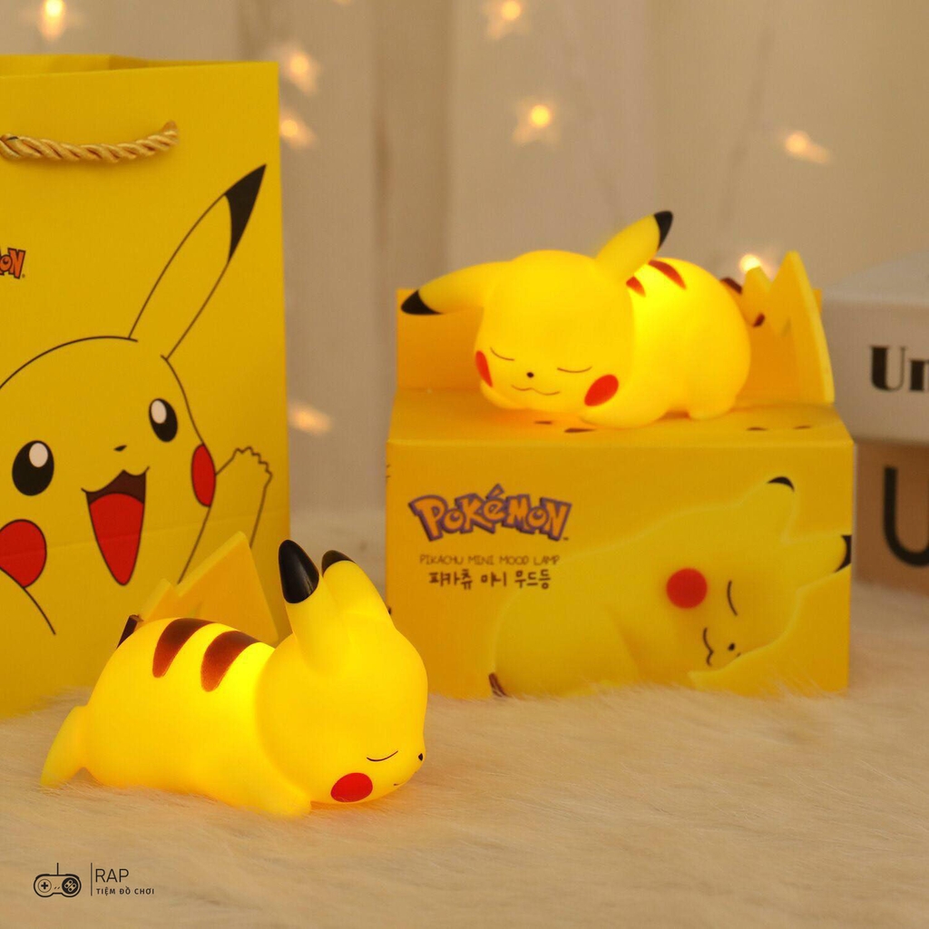 Đèn ngủ để bàn mô hình Pikachu đáng yêu trang trí phòng ngủ-Ráp ...