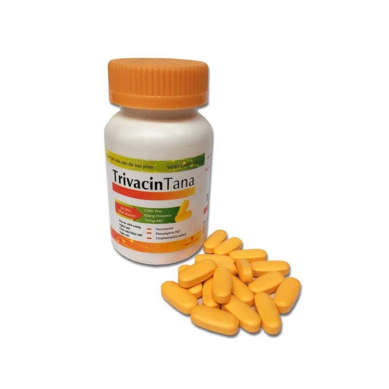 Trivacin Tana (Chai/100 viên)