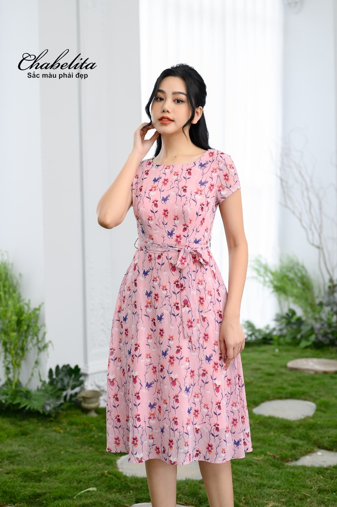 Váy hai dây hoa nhí may 2 lớp nàng thơ có mút ngực và nút điều chỉnh dây 🍓  CERA FASHION - Đầm, váy nữ | ThờiTrangNữ.vn