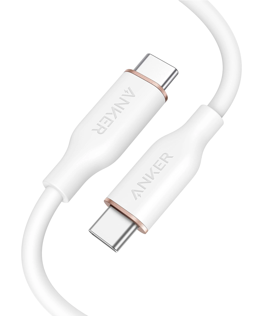 Cáp ANKER PowerLine III Flow USB-C to USB-C 0.9M- A8552