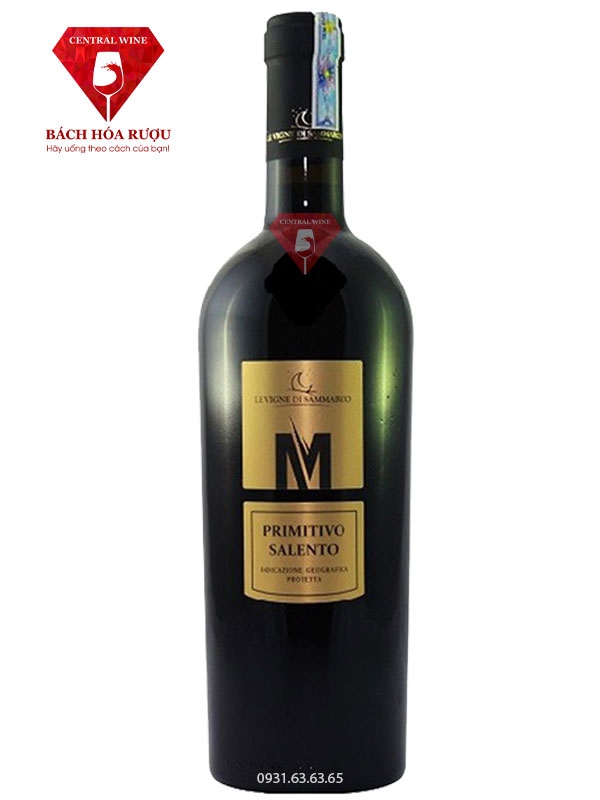 Rượu vang Le vigne di Sammarco M Primitivo
