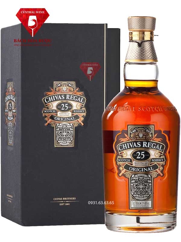 Rượu Chivas Regal 25 Năm Rượu Chivas Regal 25 Năm