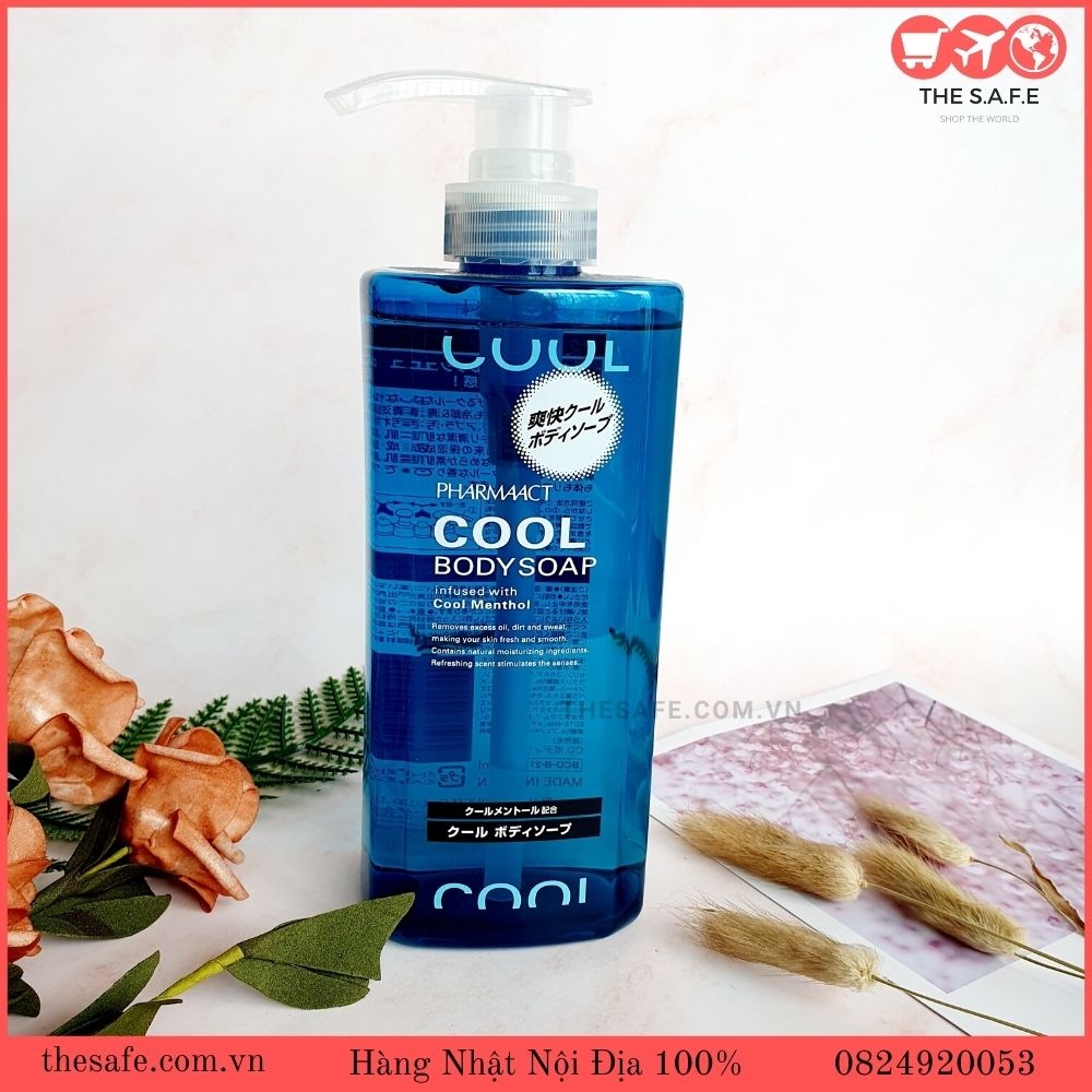 Sữa Tắm Nam Pharmaact Tonic Hàng Nhật Nội Địa ( 600ML)