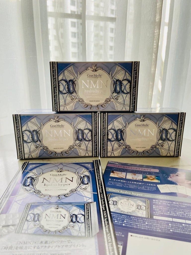 VIÊN UỐNG TRẮNG DA TRẺ HOÁ DA NMN 12,000 MG