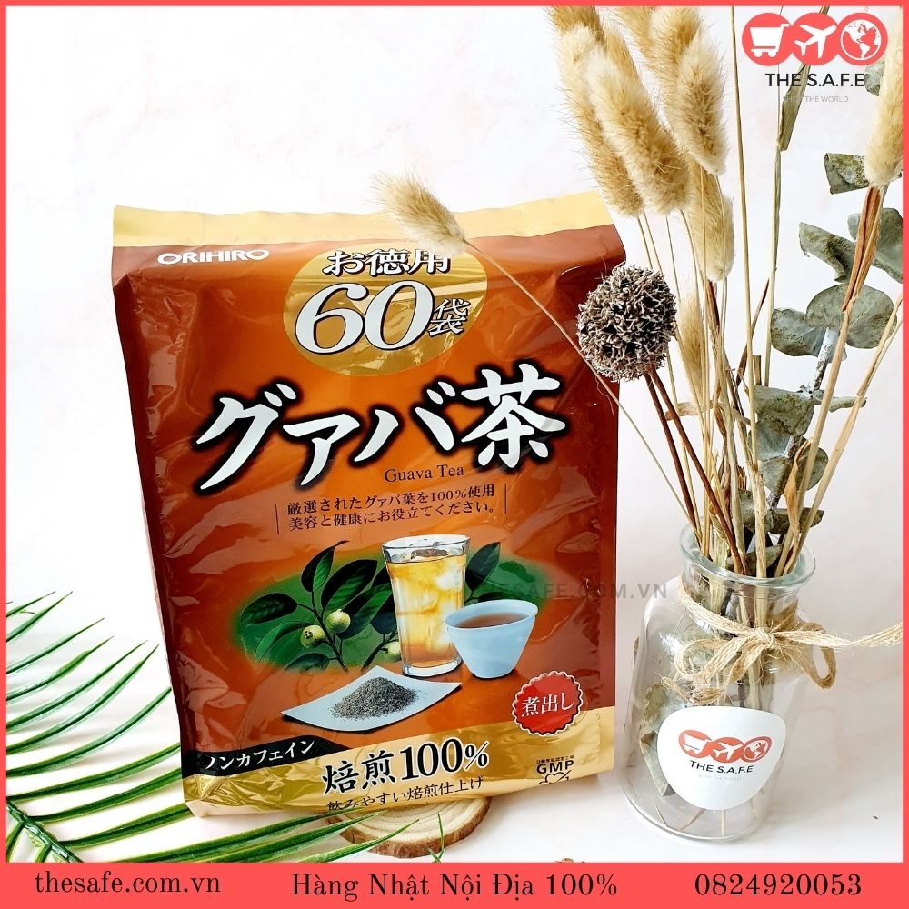Trà ổi hỗ trợ giảm cân Orihiro 60 gói