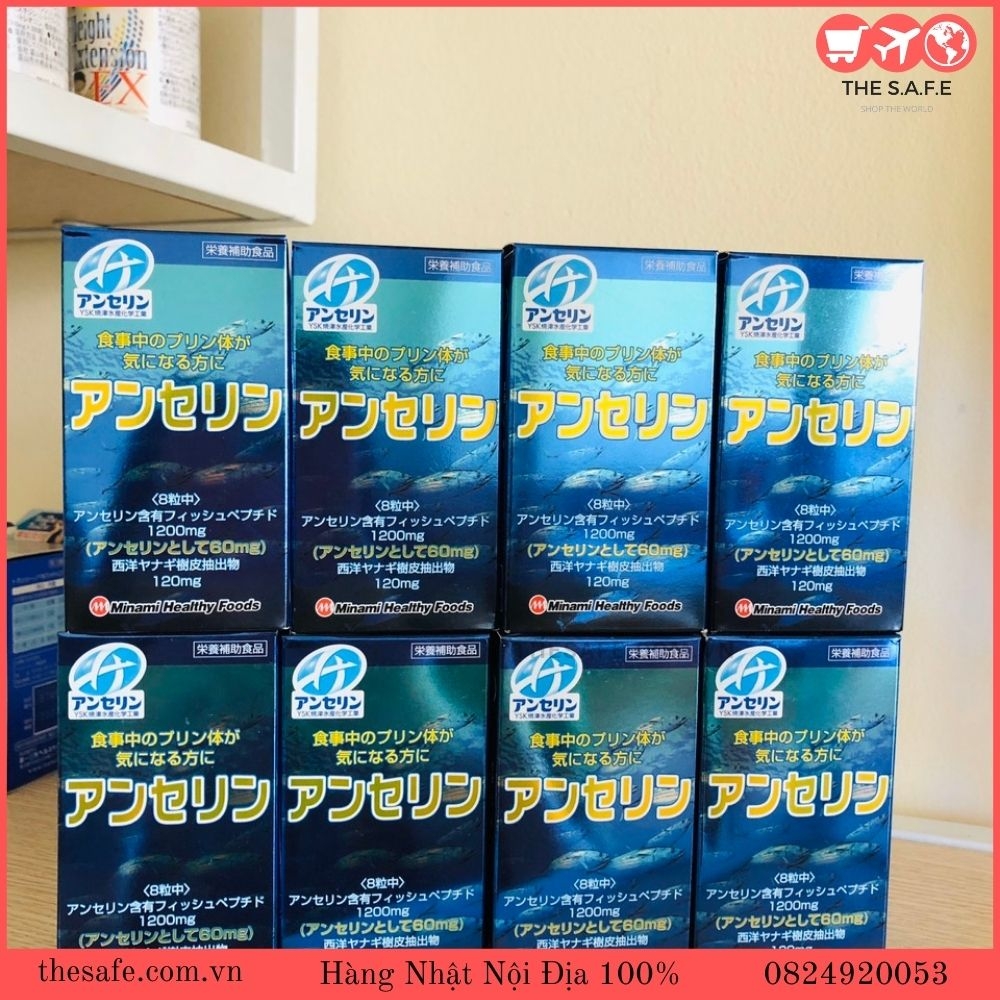 Viên Uống Trị Gout Nhật Bản Anserine Minami 240 viên