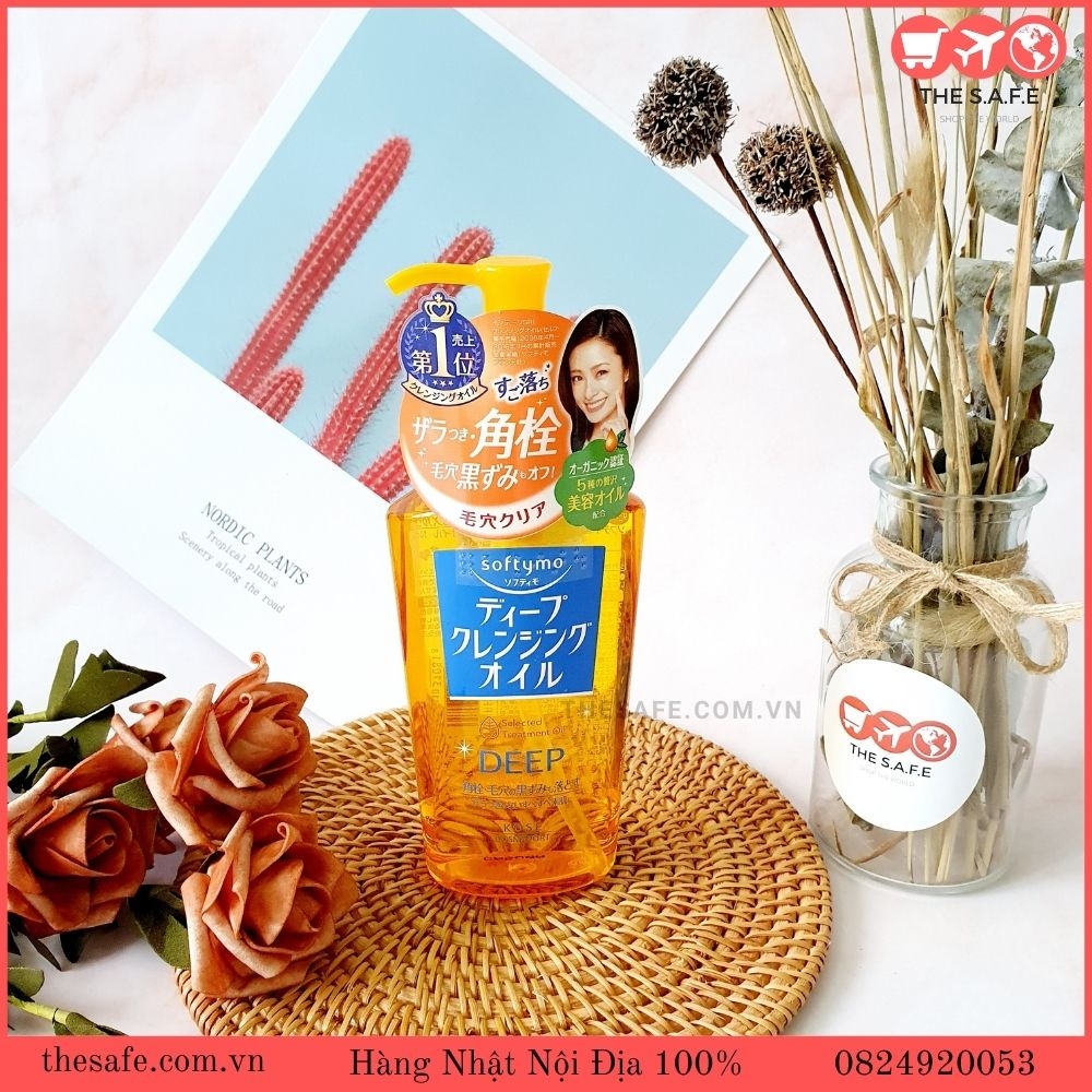 Tẩy trang Kose Softymo Deep Cleansing Oil