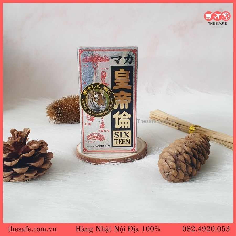 Viên bổ thận tráng dương Maka Sixteen 200 viên