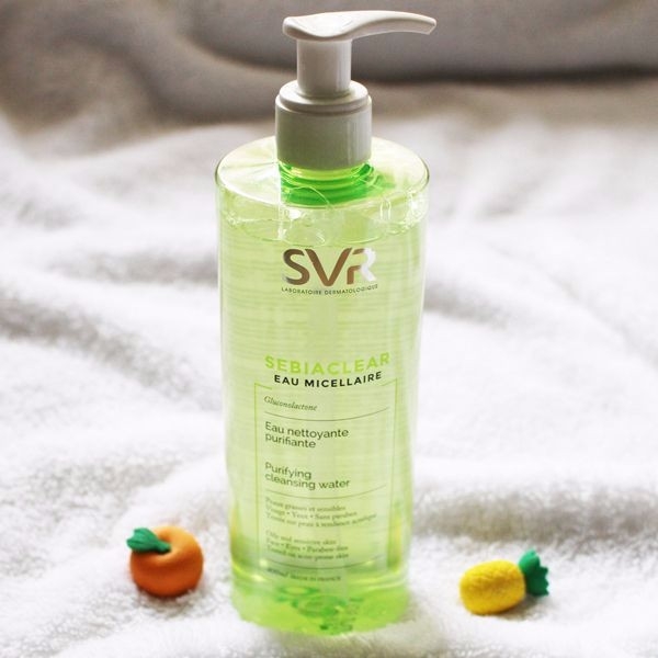 Nước Tẩy Trang SVR Micellar Giúp Loại Bỏ Dầu Cho Da 400ml
