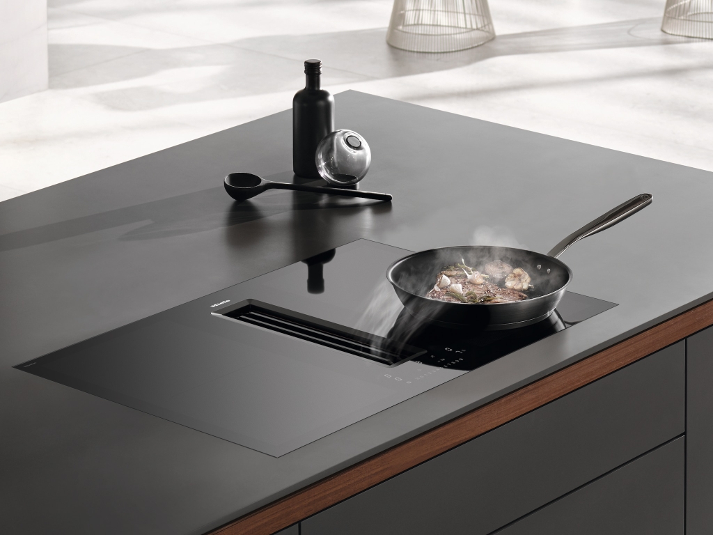 Bếp Từ Kết Hợp Hút Mùi Miele KMDA 7676 FL-A