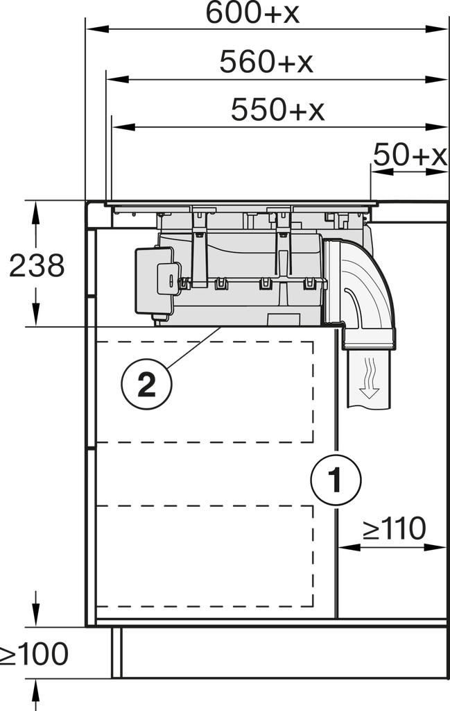 Bếp Từ Kết Hợp Hút Mùi Miele KMDA 7676 FL-A