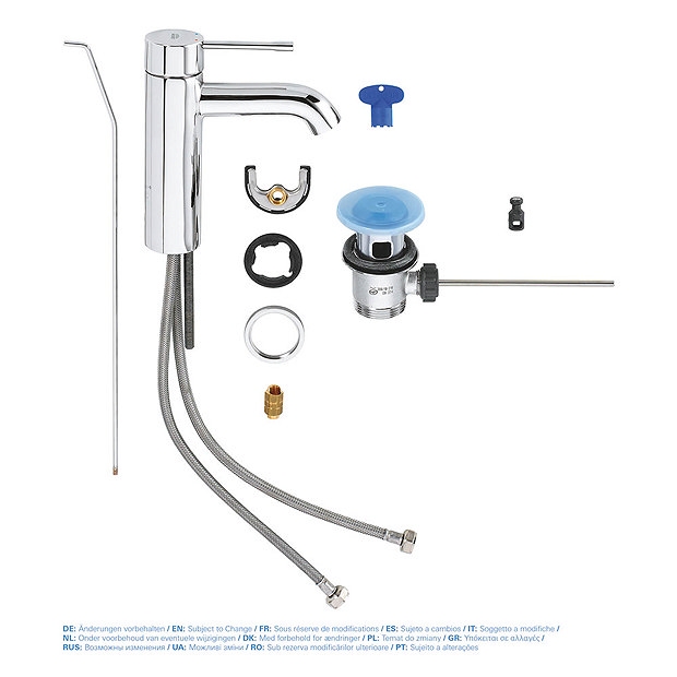 Vòi Lavabo Grohe 23589001 Nóng Lạnh