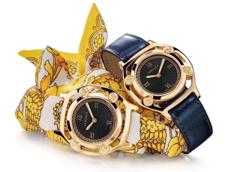 Versace Barroco Print Medusa Frame Watch Limited Edison