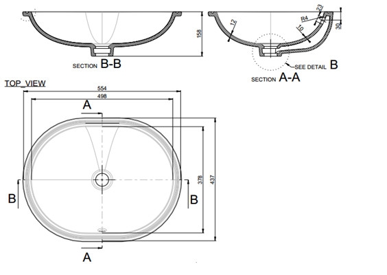 Chậu Rửa Lavabo Grohe 3971100H Eurosmart Âm Bàn