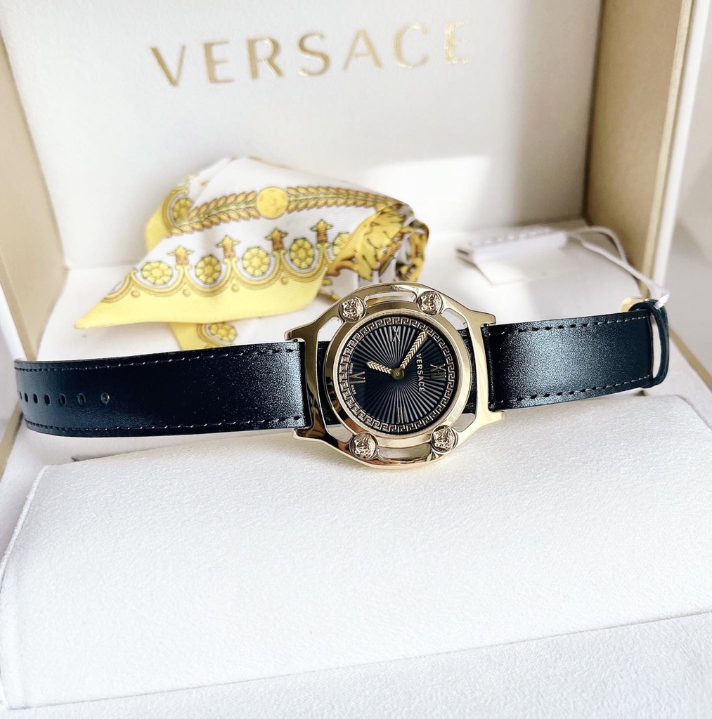 Versace Barroco Print Medusa Frame Watch Limited Edison