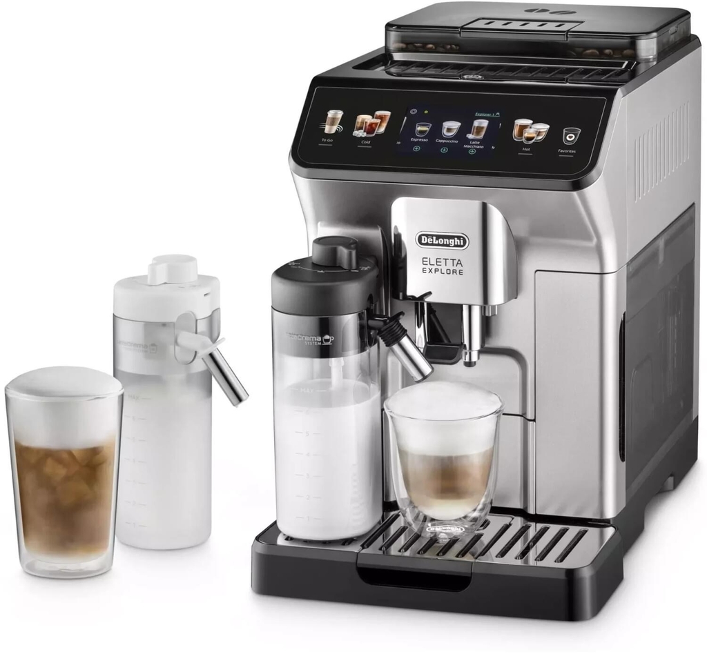 Máy pha cà phê tự động DeLonghi ECAM 450.55.S Eletta Explore