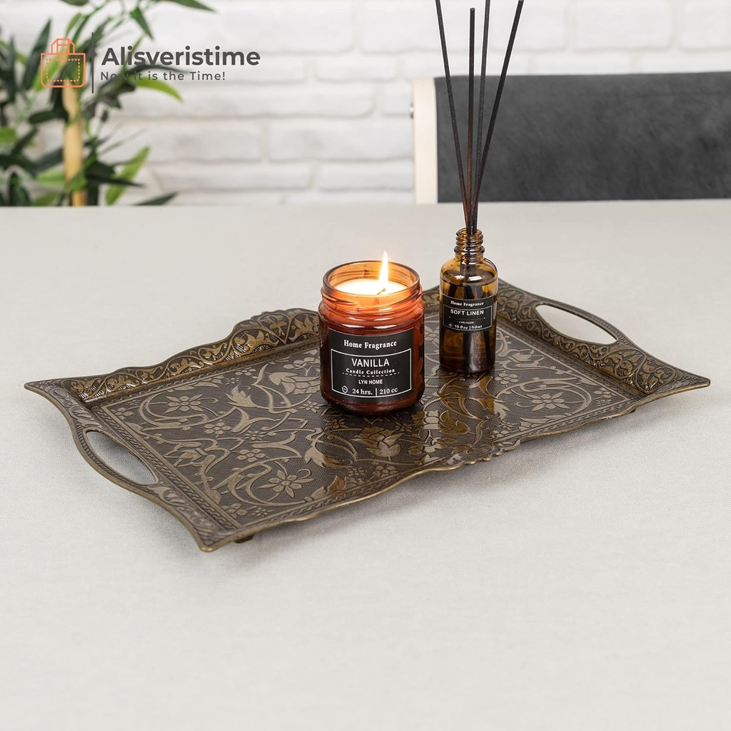 Khay Alisveristime Thổ Nhĩ Kỳ (3 màu: bạc, đồng, vàng)