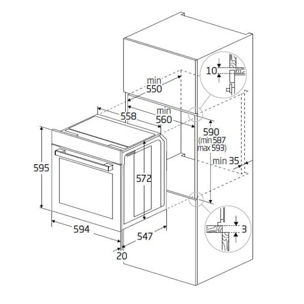LÒ NƯỚNG BEKO BBIS13400XMSE