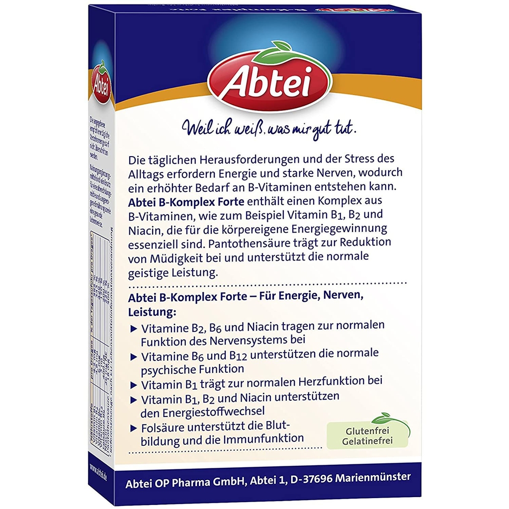 Vitamin B tổng hợp - Abtei Vitamin B Complex Forte