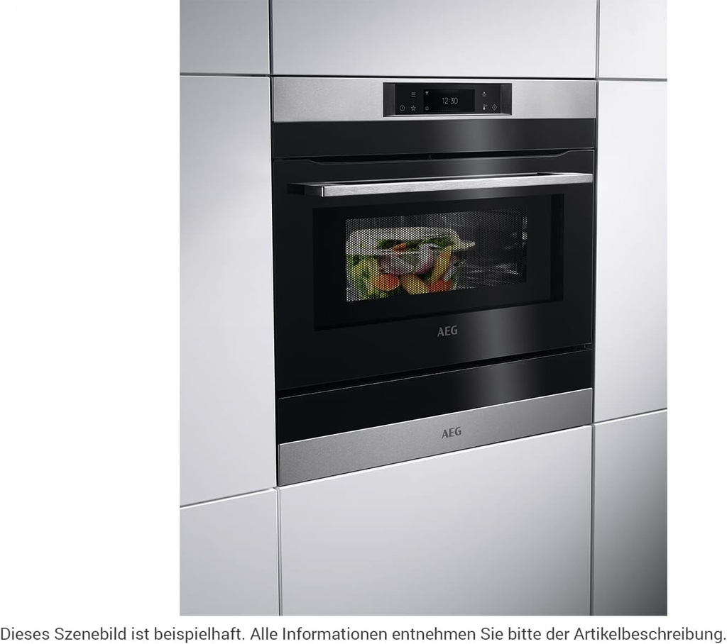 Lò nướng kết hợp vi sóng AEG KMK761080M