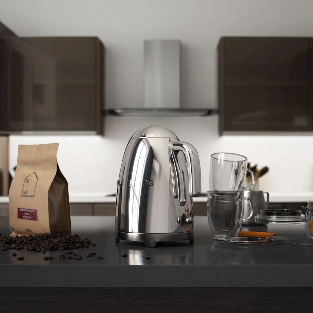 Ấm siêu tốc Smeg KLF03SSEU màu inox