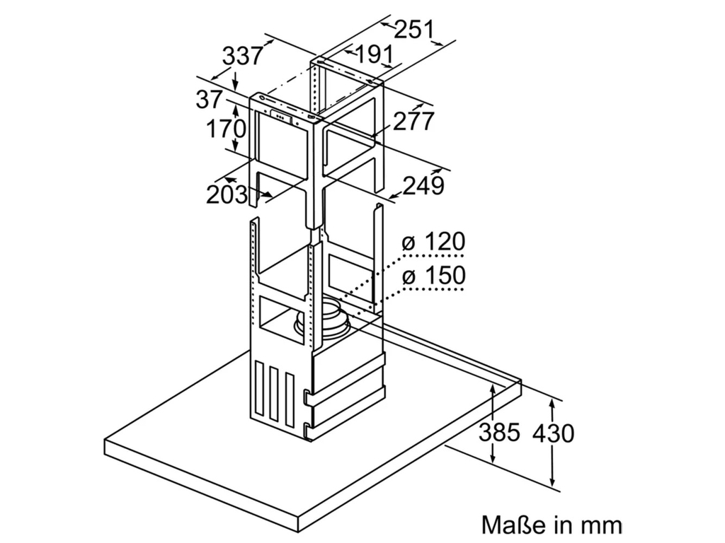 Máy hút mùi đảo Siemens LF98BIT50 iQ500