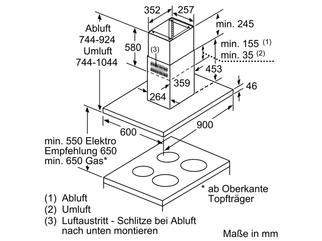 Máy hút mùi đảo Siemens LF98BIT50 iQ500