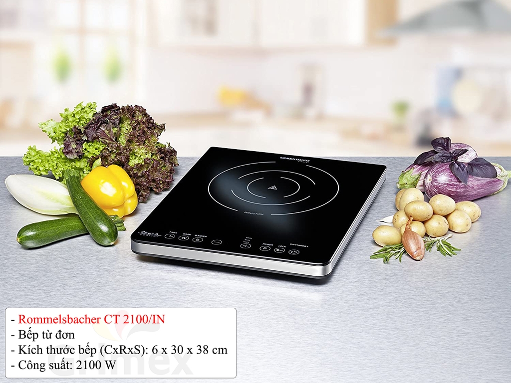 Bếp từ đơn Rommelsbacher CT 2100/IN
