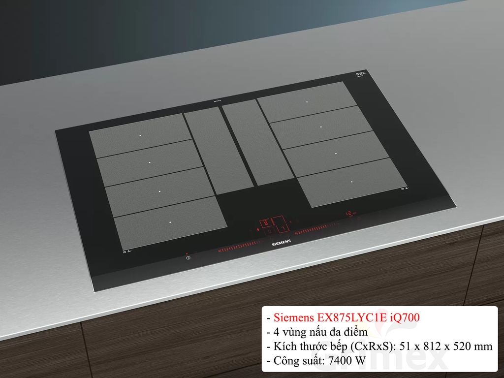 Bếp từ Siemens EX875LYC1E - iQ700