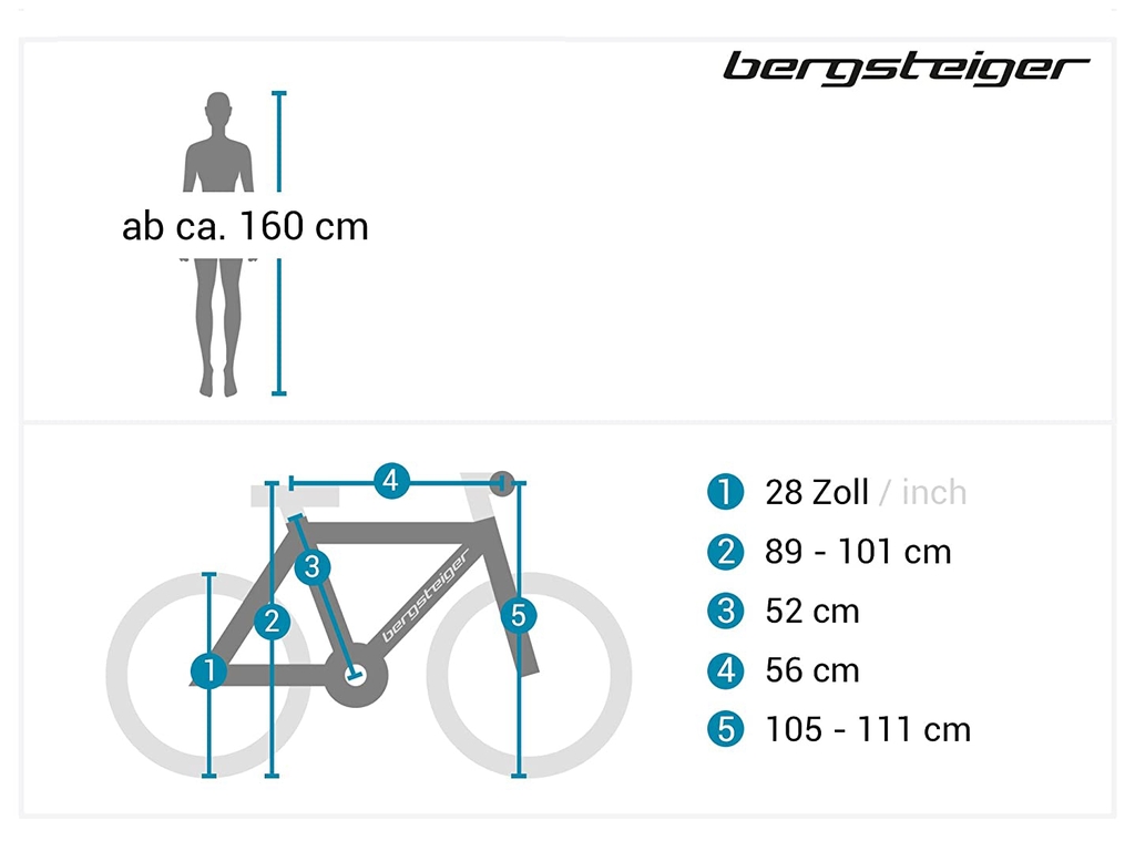 Xe đạp Bergsteiger PARIS 28 inch