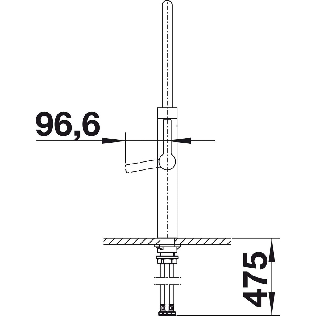 Vòi rửa bát Blanco Culina-S 517597